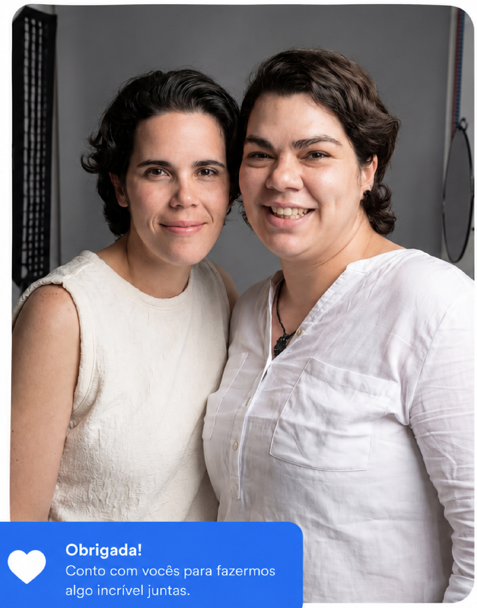 Tássia e Giselle